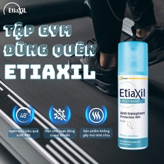 Xịt Khử Mùi Mồ Hôi Chân EtiaXil Deodorant Anti-transpirant 48h Pieds Feet 100ml