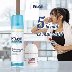 Xịt Khử Mùi Và Ngăn Mồ Hôi EtiaXil 100-150ml