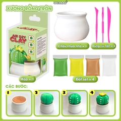 Kit Đất Sét Chậu Hoa