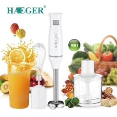 Máy xay sinh tố cầm tay HAEGER RAF 800W 4IN1 đánh trứng, xay thực phẩm