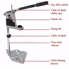 Bộ chuyển đổi máy khoan thành máy khoan bàn