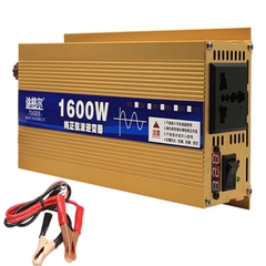 Bộ kích điện Inverter 1600W sin chuẩn đổi điện 12V lên 220V