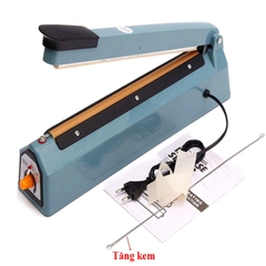 Máy dán miệng túi, máy ép hàn miệng túi PFS-300 hàn nhiệt nhanh, đa dạng loại túi