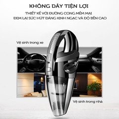 Máy hút bụi cầm tay R6053 120W lực hút mạnh 3200PA hút bụi ô tô, ghế sofa