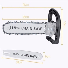 Bộ chuyển đổi máy mài góc thành máy cưa xích cầm tay đa năng
