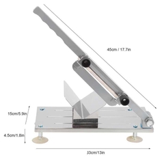 Dụng cụ thái thịt đa năng, máy thái thịt đông lạnh chất lượng cao inox bền đẹp