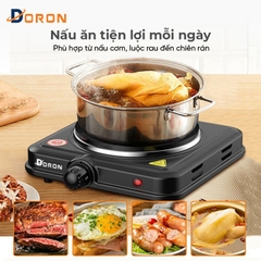 Bếp điện đơn DORON 5109 1500W chống nhiệt, an toàn cho mọi gia đình