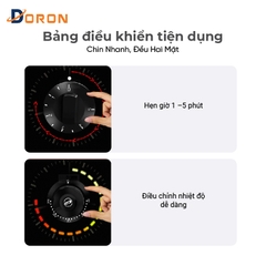 Máy làm bánh bông lan công nghiệp DORON_133 , 200W kiểm soát nhiệt độ chính xác, bánh thơm ngon