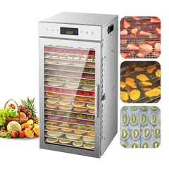 Máy sấy hoa quả, thực phẩm đa năng 18 khay inox sấy 360 độ