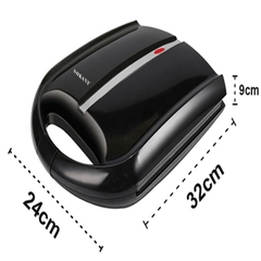 Máy kẹp nướng bánh mì đôi SOKANY SK-903 1400W nướng thịt, chiên trứng