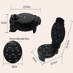 Máy làm bánh Donut SOKANY WJ-307 1200W 7 lỗ bánh
