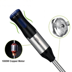Máy xay sinh tố cầm tay đa năng 4in1 SOKANY 1000W công suất cao, hoạt động êm ái