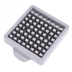 Dụng cụ cắt khoai tây chiên máy cắt củ quả hình vuông con trì 2 cỡ dao