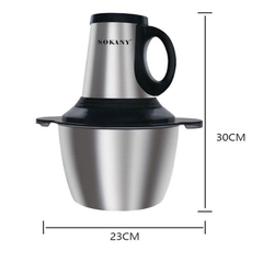 Máy xay thịt SOKANY SK-7011 cối inox 3L/600W xay thực phẩm nhà bếp