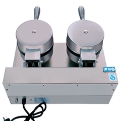 Máy làm bánh waffle đôi, nướng bánh kẹp tổ ong 2400W điều chỉnh 50 - 250 độ, làm nóng nhanh
