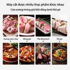 Máy cưa xương, thịt, cá đông lạnh công suất cao 650W chất liệu inox