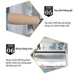 Máy làm bánh hình shit Poo 1600W làm nóng nhanh, an toàn, dễ sử dụng