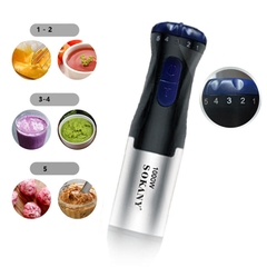 Máy xay sinh tố cầm tay đa năng 4in1 SOKANY 1000W công suất cao, hoạt động êm ái