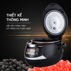 Nồi nấu trân châu FEST 900W 5L nấu và ủ tự động siêu ngon, siêu bền, giá tốt