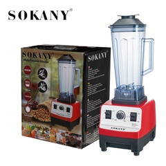 Máy xay sinh tố công nghiệp SOKANY 4500W công suất cao, xay cực nhuyễn