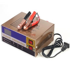 Bộ nạp ắc quy 12V/24V 200AH tự ngắt khi đầy, 4 chế độ nạp khử sunfat