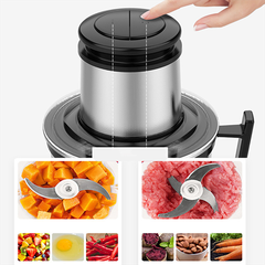Máy xay thịt SOKANY SK-7027/800W 3L Inox xay thực phẩm siêu mạnh bền bỉ