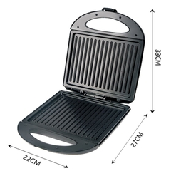 Máy kẹp nướng bánh mì đôi SOKANY SK-903 1400W nướng thịt, chiên trứng