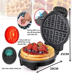 Máy làm bánh đa năng SOKANY 600W 3 in 1 nướng làm hình thú, waffle, donut
