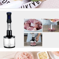 Máy xay sinh tố cầm tay đa năng 4in1 SOKANY 1000W công suất cao, hoạt động êm ái