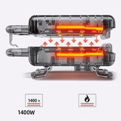 Máy kẹp nướng bánh mì đôi SOKANY SK-903 1400W nướng thịt, chiên trứng