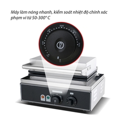 Máy nướng xúc xích, máy làm bánh xúc xích 1650W điều chỉnh 50 - 300 độ, hẹn giờ chính xác