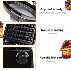Máy nướng bánh waffle, làm bánh kẹp tàn ong SOKANY 750W