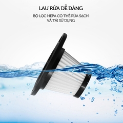 Máy hút bụi cầm tay không dây, máy hút bụi ô tô R-6053 120W sạc điện