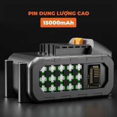 Máy cắt cỏ cầm tay LAPUSEN không dây (tặng kèm 1 pin + 8 lưỡi)