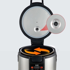 Nồi nấu trân châu tự động AONUOSI 16L 2200W nấu và ủ trân châu dung tích lớn