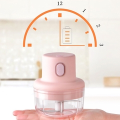 Máy xay tỏi ớt mini cầm tay sạc pin 45W 250ml tiện lợi