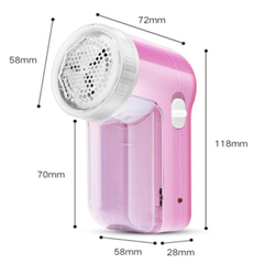 Máy cắt lông xù quần áo nhỏ gọn dùng pin sạc điện