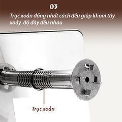 Máy gọt khoai tây lốc xoáy, cắt củ hình lốc xoáy chạy điện