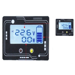 Bộ đổi nguồn kích điện 3000W Inverter sin chuẩn 12V lên 220V Đồng hồ hiển thị thông số