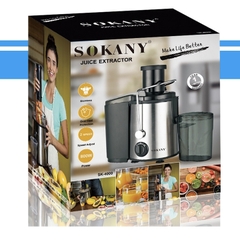 Máy ép trái cây nhanh SOKANY 600W khởi động êm, điều chỉnh tốc độ