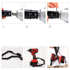 Máy siết bu lông, súng vặn ốc vít cầm tay dùng pin