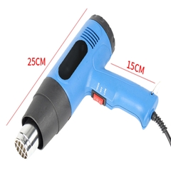 Máy khò nhiệt, thổi màng co 2000W JFTOOIS đóng gói hàng hóa, dán decal