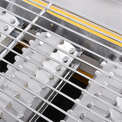 Bếp nướng gas bbq, bếp nướng hải sản ETON ET-K233 chất liệu inox không gỉ, vệ sinh dễ dàng
