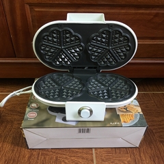 Máy làm bánh waffle đôi SOKANY 1200W điều chỉnh 50 - 250 độ, làm nóng nhanh