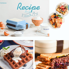 Máy nướng bánh đa năng TORSOM kèm 2 bộ khuôn waffle/sandwich