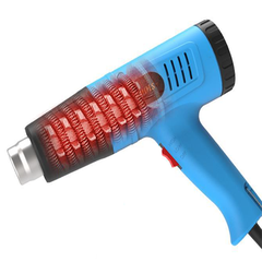 Máy khò nhiệt, thổi màng co 2000W JFTOOIS đóng gói hàng hóa, dán decal
