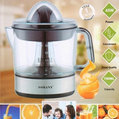 Máy vắt nước cam SOKANY 45W chế độ xoay 2 chiều tự động bằng điện