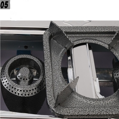 Bếp gas nấu cơm niêu, bếp gas mỳ cay 8 đầu đốt chất liệu inox, vệ sinh dễ dàng