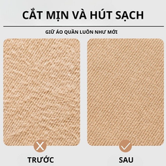 Máy cắt lông xù quần áo nhỏ gọn dùng pin sạc điện