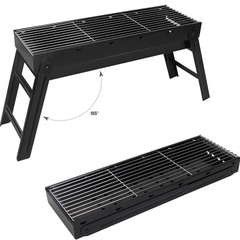 Bếp nướng than hoa BBQ ngoài trời loại dài gấp gọn tiện lợi